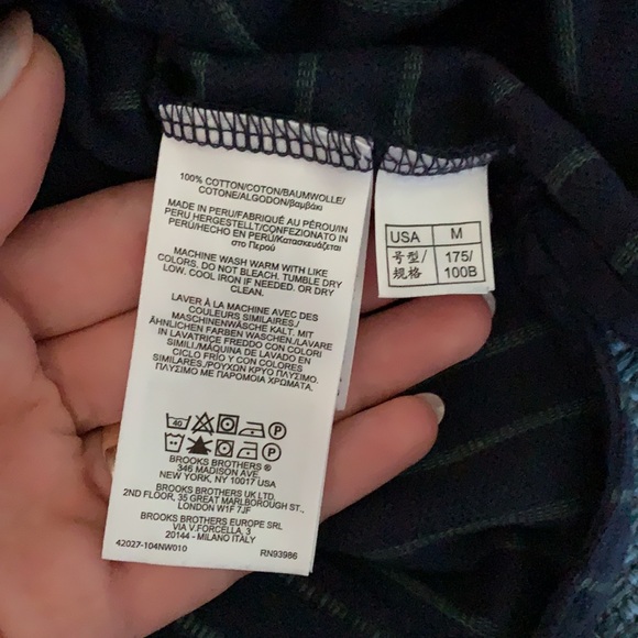 Brooks Brothers Original Fit Polo Cotton Shirt - Picture 5 of 6